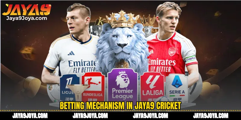 Betting mechanism in Jaya9 Cricket