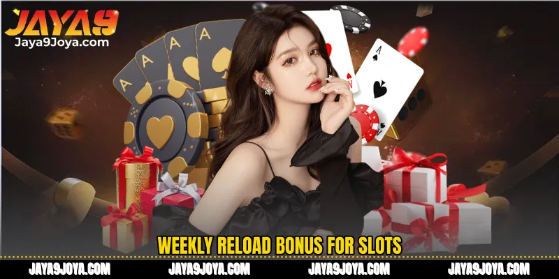 Weekly reload bonus for slots