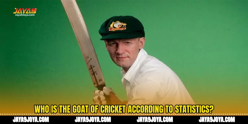 Who is the goat of cricket according to statistics?